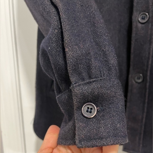 Vintage RPM Wool Linen Blend Chore Coat Field Jacket Size Small - Picture 2 of 7